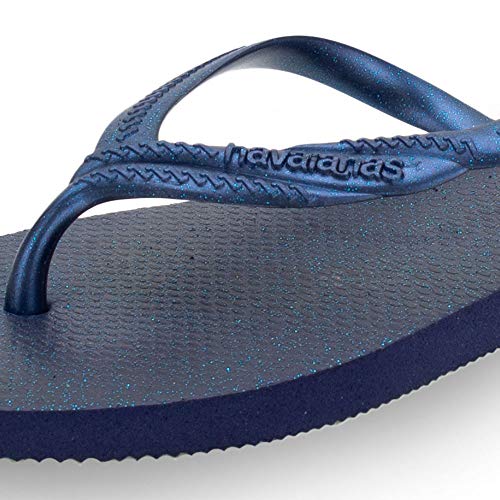 Chinelo Fantasia Gloss, Havaianas, Feminino, Marinho, 37/38