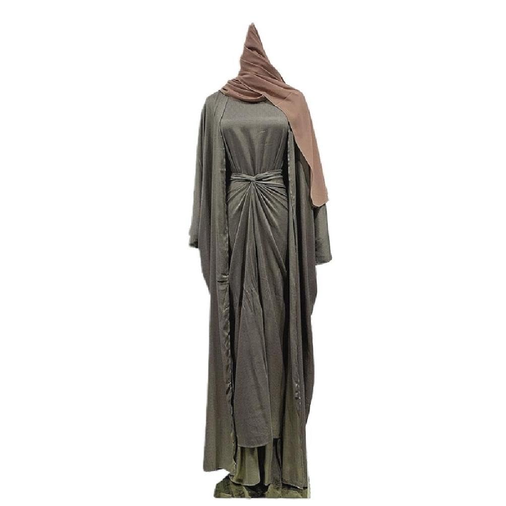 Hijab abayas Dubai ensemble de mi-saison style Turquie pour femme moderne