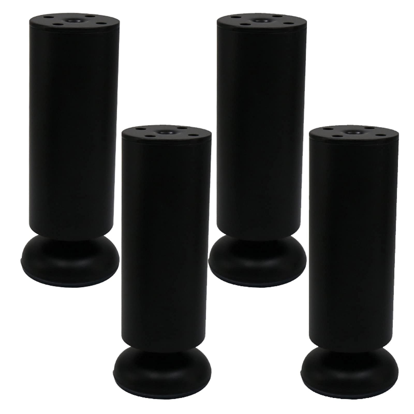 Piedini per mobili Gambe da Tavolo in Metallo Altezza Regolazione Altezza 0-1,6 cm, per Armadio Divani Letto Tavolo Armadio Piedino per mobili Fai da Te Piedino per Divano, 4 Pezzi