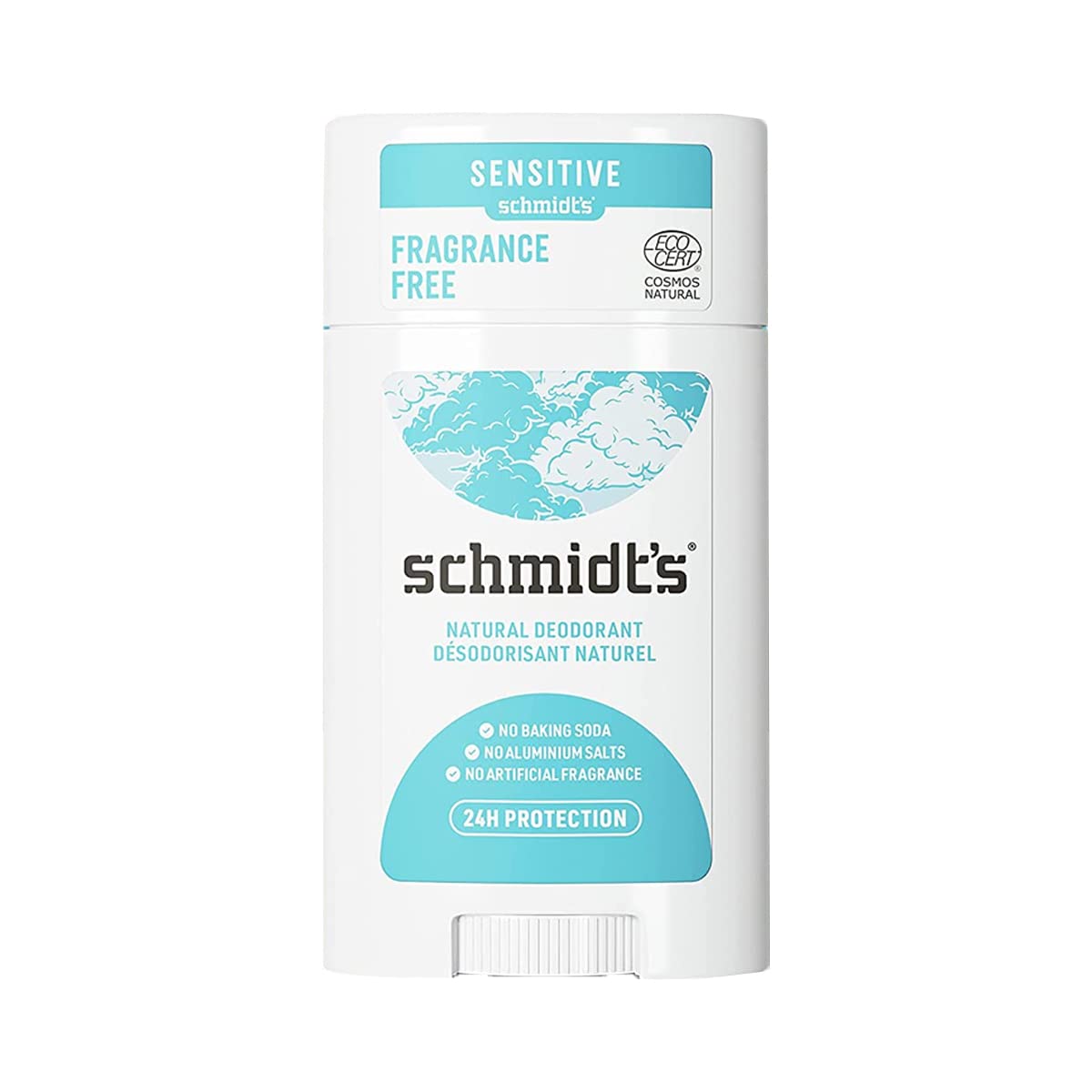 Schmidt's DeodorantFragrance Free Sensitive Deodorant, 2.65 OZ