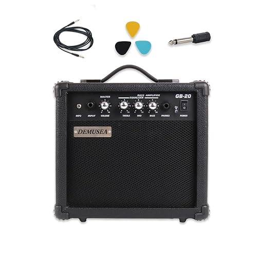 Electric bass Guitar Amplifier 20w bass amp Black Color Treble