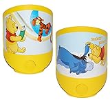 einfach auf den großen Knopf drücken… damit kann AN / AUS geschalten werden ( ideal auch für kleine Kinderhände )