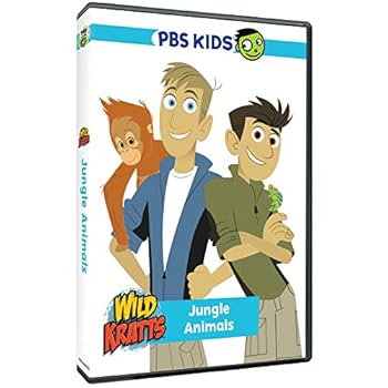 DVD Wild Kratts: Jungle Animals Book