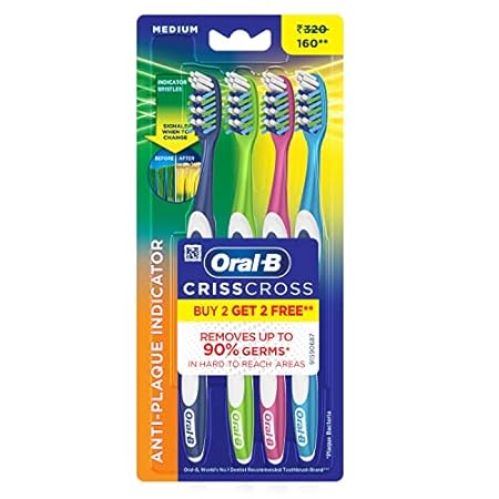 Oral B Pro Health Toothbrush Medium (Buy 2 Get 2 Free)