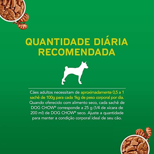 Purina Dog Chow Nestlé Purina Dog Chow Ração Úmida Para Cães Adultos Cordeiro Ao Molho 100G
