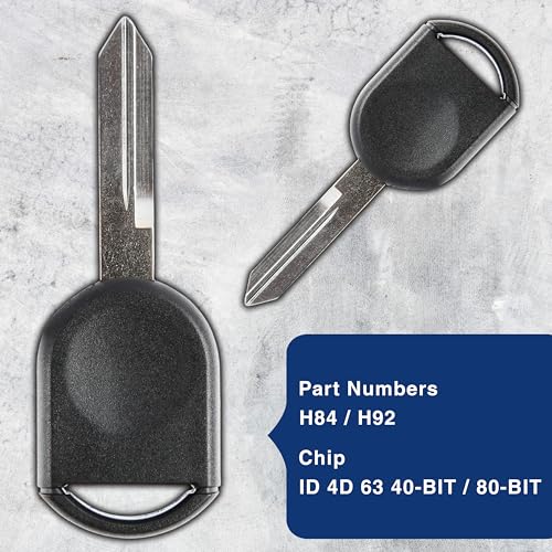 Llave transpondedor KeylessOption con chip y espadín sin tallar 5