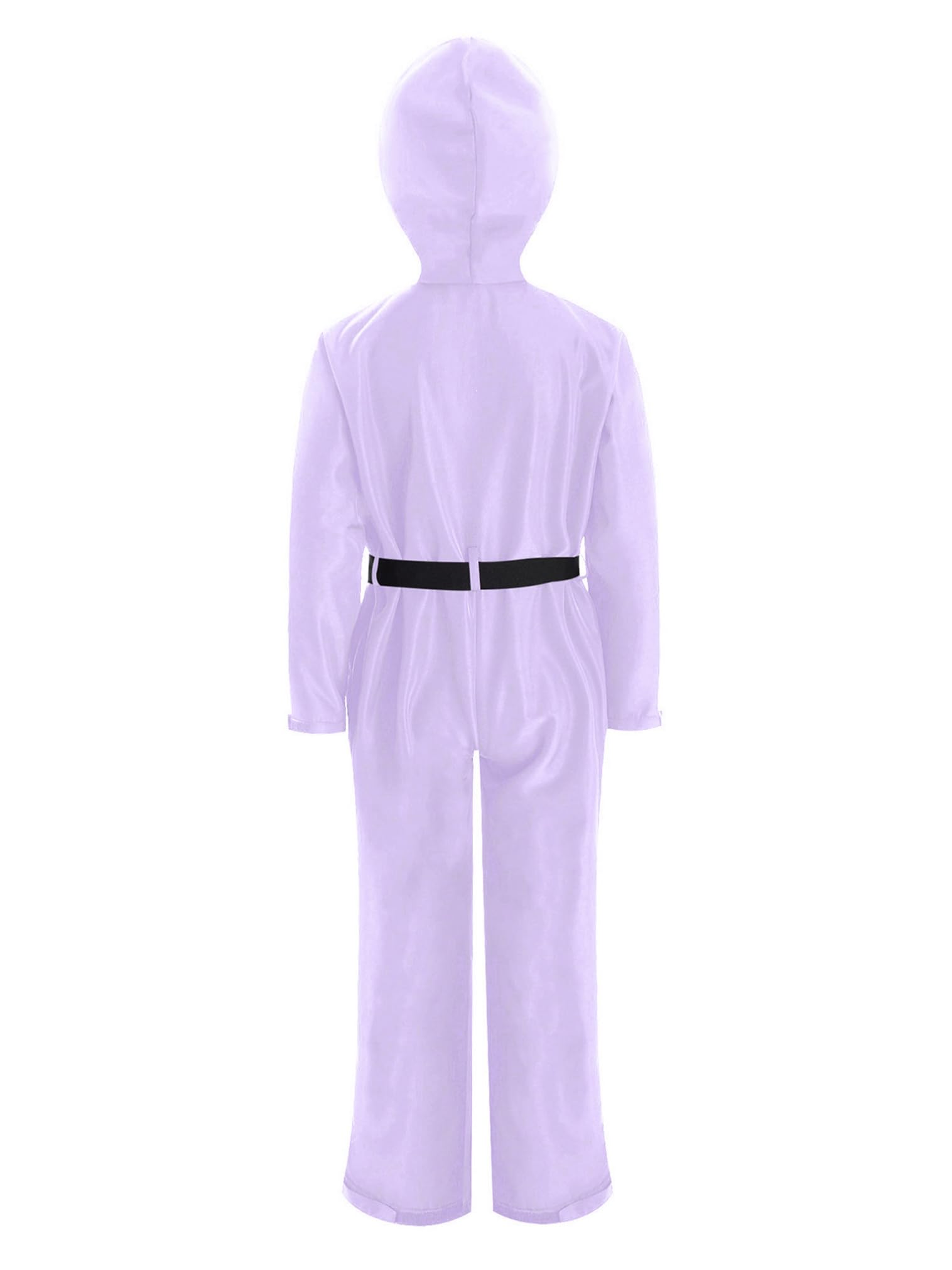FEESHOW Kinder Mädchen Ski Overall Impermeabile Al Vento E Allacqua Con Cappuccio E Cintura