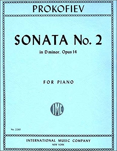 Prokofiev: Sonata, No. 2 in D minor, Op. 14 - Piano (International 2280)