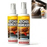 Grease Killer Spray - 120 ml, Gegen Eingebranntes Fett & öL, Backofen Herdplatte Grill, Oven Cleaner & Kitchen Cleaner, Against Burnt On Grease & Oil, Oven Hob Grill (1 Bottle)