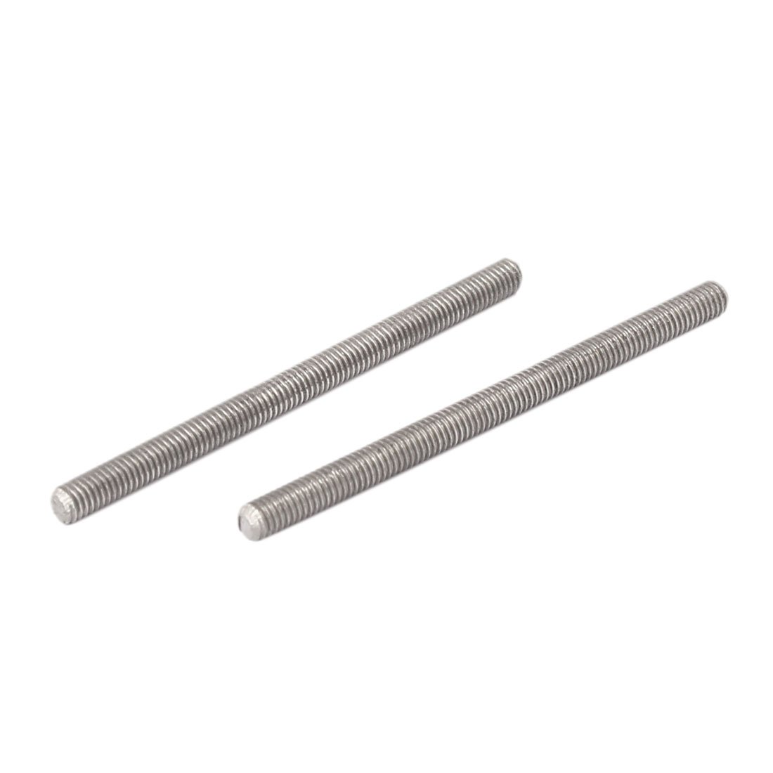 sourcingmap M3 x 45mm 0.5mm Pitch 304 Stainless Steel Fully Threaded Rods Fasteners 50 Pcs - Image 3