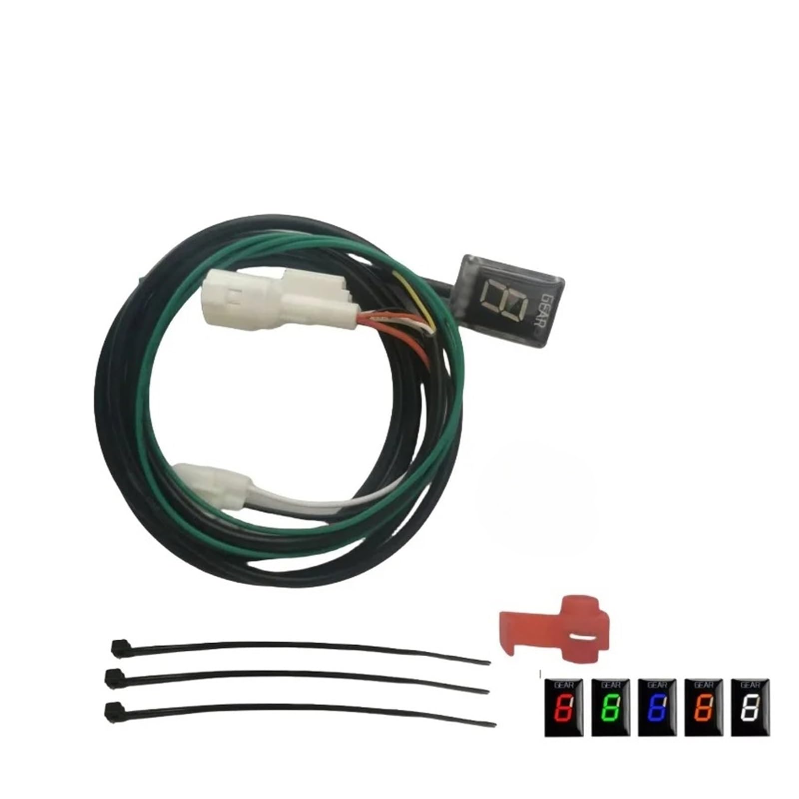 Motocicletta Marce Sensori Indicatore Di Marcia Per Motocicletta, Sensore Cambio Digitale Per YZF R125 2008-2013 R15 2008-2018, Accessori Per Moto