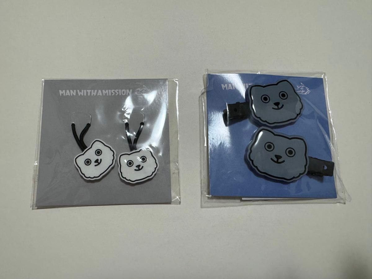 JIMWAG JIMBEAR ヘアピン 2個セット Amazon.co.jp: MAN WITH A MIION GAW GAWくじ G賞 ヘアピン