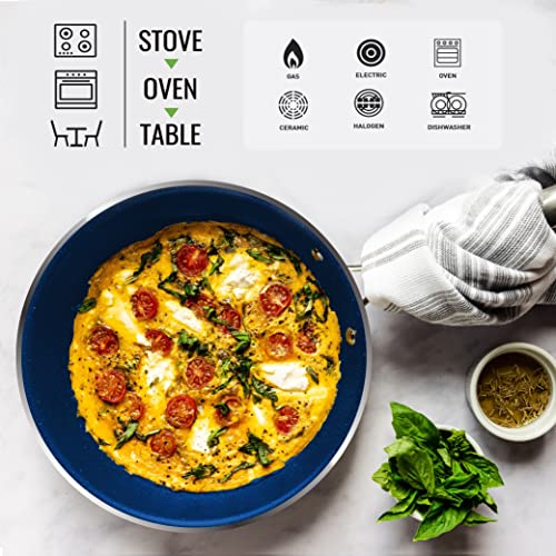 Granitestone Pots And Pans Set Nonstick Cookware Set 20 Pc Complete Kitchen Cookware Set, Non Stick Pots And Pans Set With Lids And Bakeware For Cooking, Oven/Dishwasher Safe, Non Toxic #TOP2