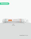 LINOVISION Long Distance Outdoor PoE Extender, Max 2600ft (800m) Power and Data Transmission Over Cat5E/Cat6 IEEE 802.3af/at Waterproof PoE Extender, PoE Repeater for IP Cameras, VoIP Phone (2 Pack)