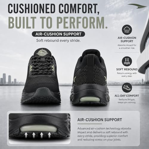 Image of ASIAN Titan-16 Men's Running Shoes | Lightweight Knit Mesh Upper | Breathable Airflow Design | EVA Grip Sole Comfortable Daily Use