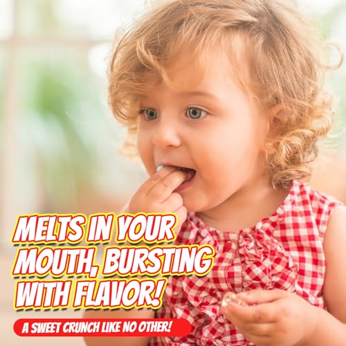 Bliss Life Pineapple Reaper Blast Freeze Dried Pineapple Fruit Candy from TikTok, ASMR Crunchy Candy, Spicy Sweet and Sour Kids Snacks, Unique Novelty Snack for Kids 1.5oz