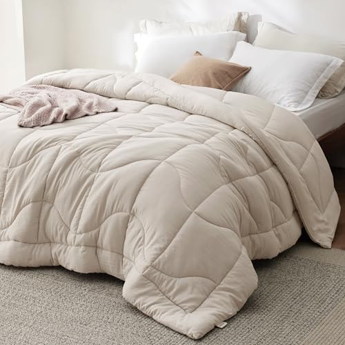 Bedsure Queen Comforter - Comforters Queen Size for All Season, Ultra-Soft Down Alternative &...