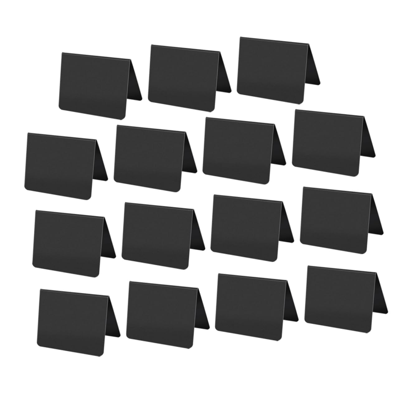 SEWACC 75 Piezas Mini Letrero De Pizarra Dibujar Signos Pizarras Para Restaurante Pizarras Para Menu Signos De Escritorio Tableros De Precios Multifuncionales Black De Polivinilo