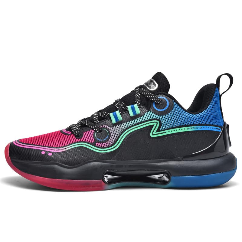 Chaussures de basket-ball montantes amortissantes semelle caoutchouc sport homme