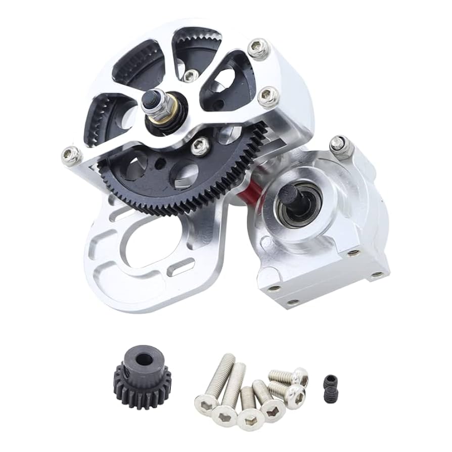 Amazon.com: SCX10 All Metal Transmission/Center Gearbox with