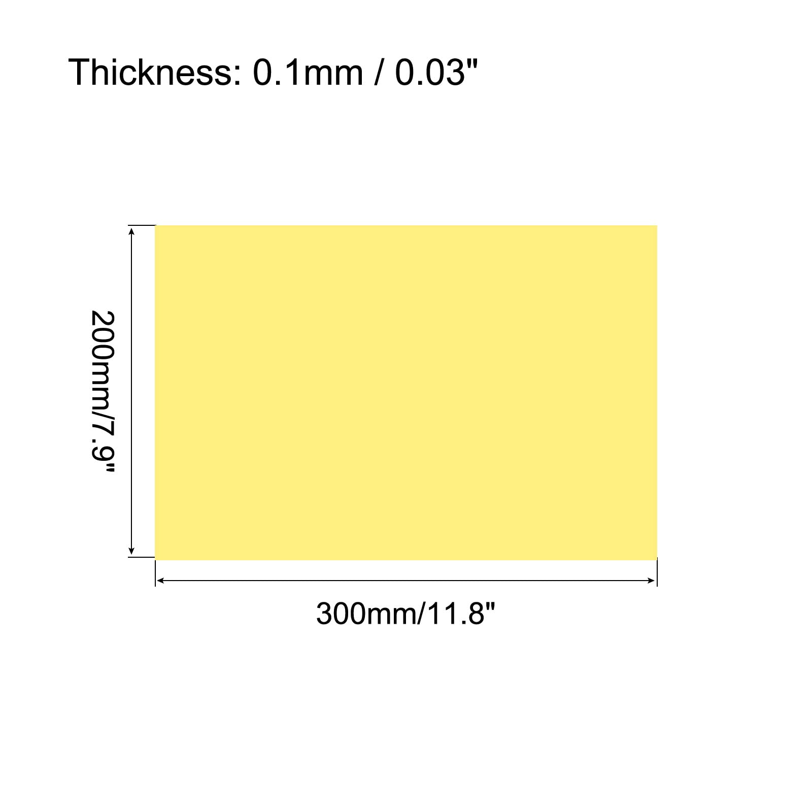 2927-009 Florence Cardstock Papier Gelb 216 Gramm/m² DIN A4 10 Stück
