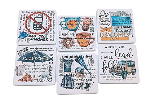 Gilmore Girls Coasters Set