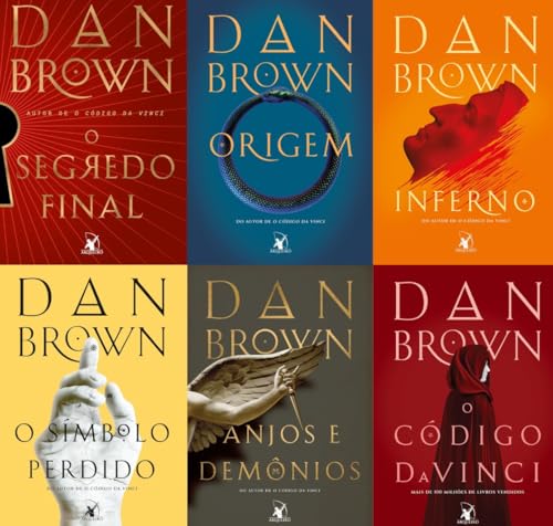 Coleção Dan Brown 6 Volumes