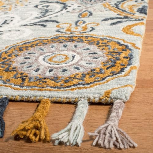 Image of Hand Tufted Premium Rug Premium Wool Carpet for Living Room Bedroom and Hall Size 6x9 Feet Color Multi