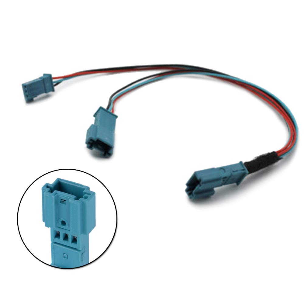 Uchwyt na kubek LED światło otoczenia AC/radio adapter Y kabel pasuje do BMW F30 F31 F80 M3