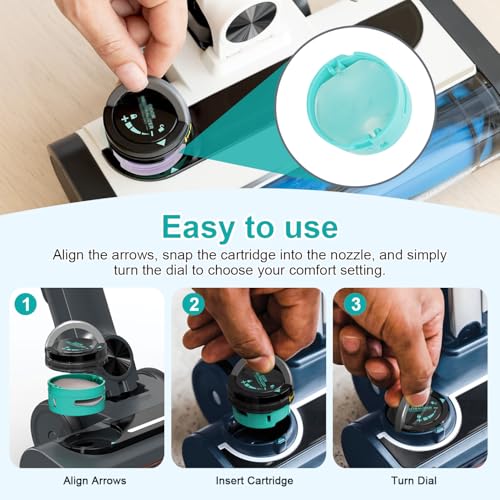 Image of HZ3002 Filter Replacement & Odor Neutralizer Cartridge for Shark HZ3002 HZ3000 HZ4001AMZ HZ4002 Stratos Ultralight Corded Stick Vacuum Cleaner,Replace Parts XFFKHZ3000 XHFHZ3000,Filter and Odor Set