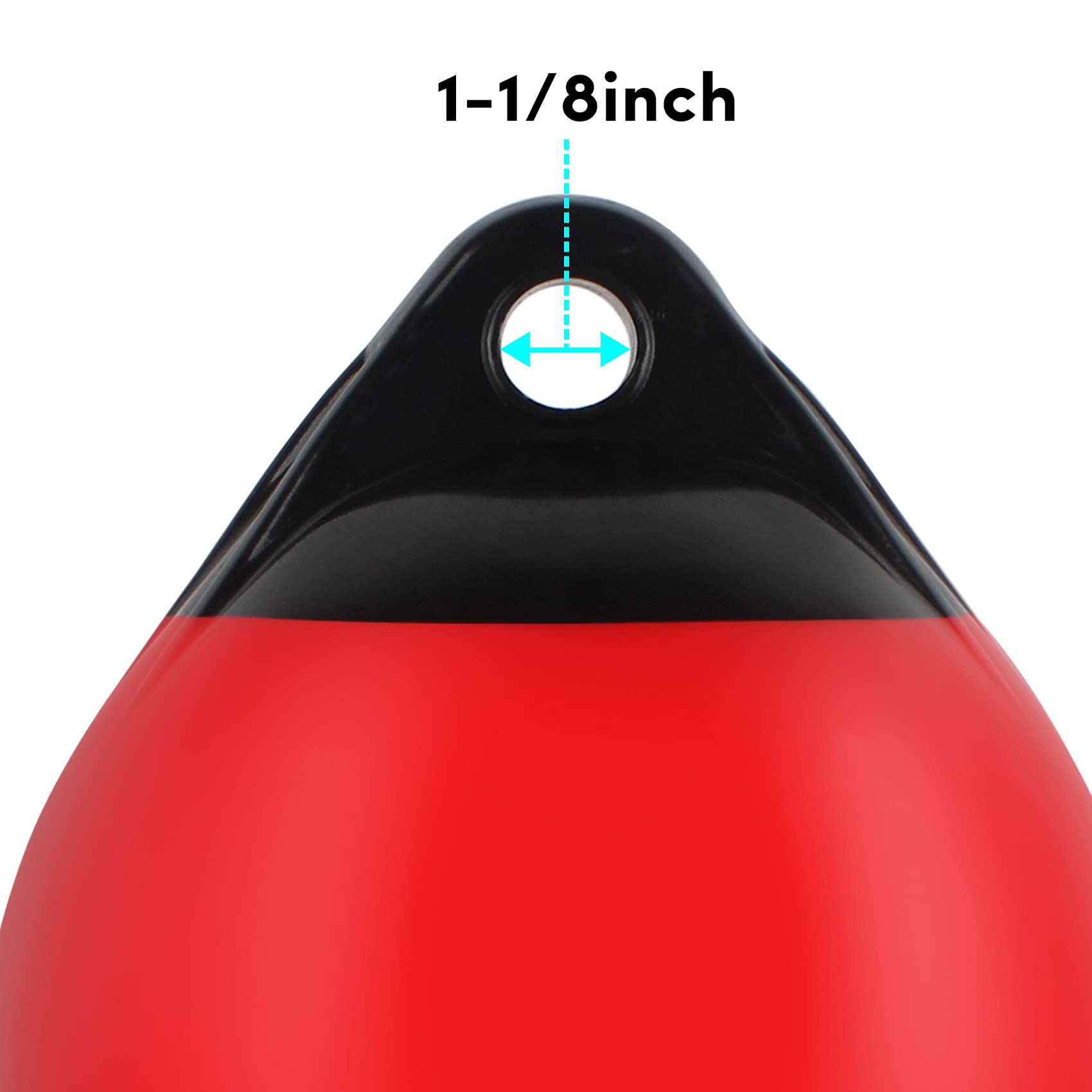 VEITHI 1 Pack Boat Buoy Ball Anchor Buoy Round Boat