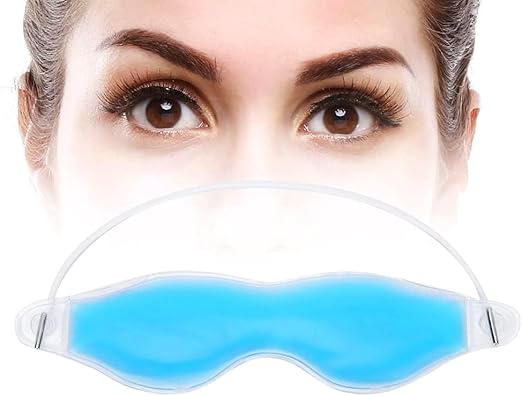 Máscara Para Los Ojos Gel, Antifaz Gel Frío Calor Relajante Para Los Ojos,Paquete De Ojos De Gel Reutilizable, Para Ojos Relajante Y Calmante Para Uso En La Oficina En El Hogar Y Viaje