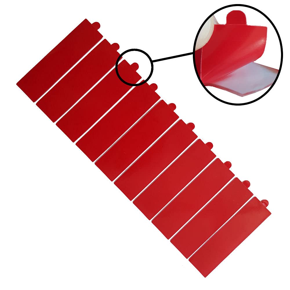 10x Number Plate Sticky Pads Heavy Duty, Double Sided Self Adhesive Stickers for All Vehicles