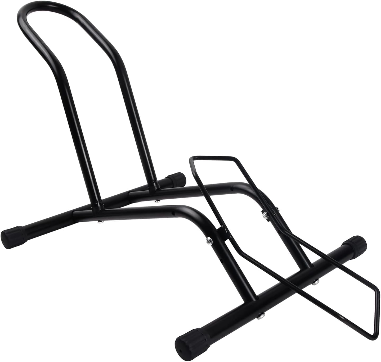 Cavalletto Autoportante per Bicicletta, Reggiciclo Ruota, Supporto per Bicicletta, Portabici da Terra, Easystand per Biciclette da 16" a 29" Mountain Bike Bici da Strada (Nero)