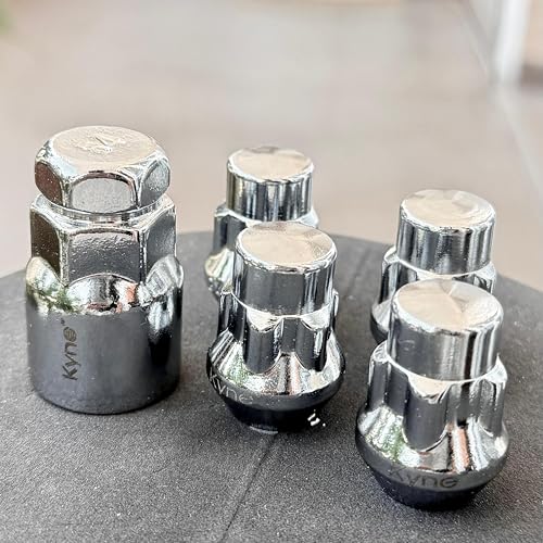 Image of Wheel Lock Nuts,lock nuts,M14x1.5 for all Mahindra Anti-Theft Lug Nuts and car wheel security secure (Type 1, M14x1.5)