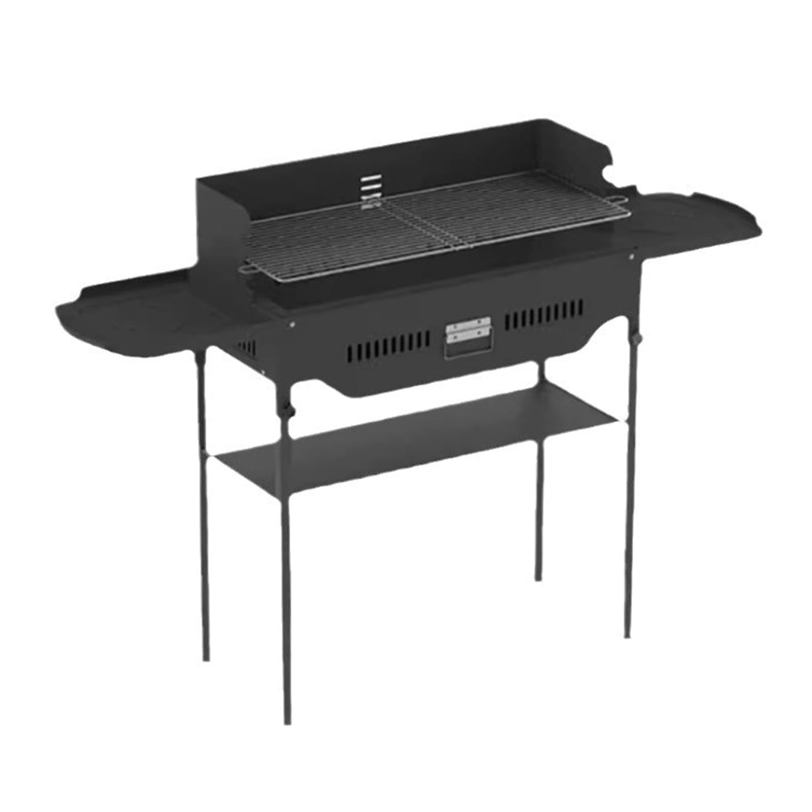 Barbecue de voyage pliable en inox pour en finir avec les grillades brûlées en camping