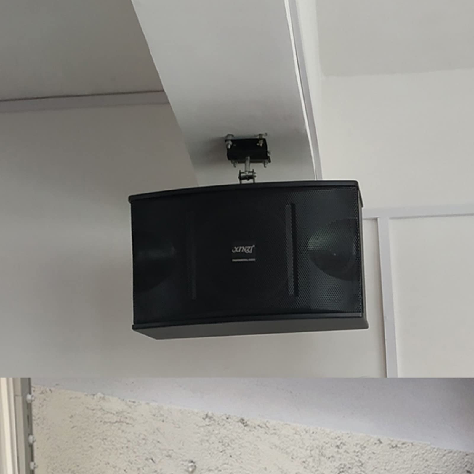 Supporto per altoparlanti Supporto audio Rack for altoparlanti ispessito Rack telescopico Home Ktv Staffa da parete for altoparlanti professionale Staffa da parete audio Supporti per altoparlanti(Shor