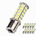 10 Pcs Extremely Super Bright 1156 1141 1003 BA15S 68-SMD LED Replacement Light Bulbs for RV Indoor Lights(10-Pack, Warm White (3000K-3500K Color Temputure))