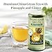 The Republic of Tea – Pineapple Ginger Daily Green Tea, 50 Tea Bag Tin