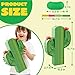 Cinco De Mayo Cactus Pinata for Kids Birthday Party, (16.75x11.25x3 in.) for Fun Fiesta Taco Party Supplies, Luau Event Photo Props, Mexican Theme Decoration, Carnivals Festivals, Taco Tuesday Event