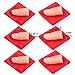 ANCIRS 6 Set Finger Magic Trick, Disappearing Silk Fake Thumb Tip