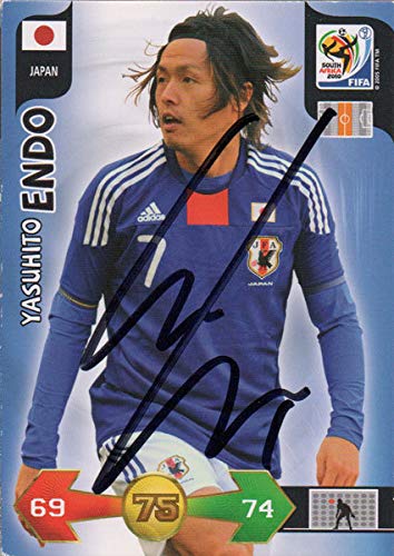 遠藤保仁 日本代表 直筆サインカード