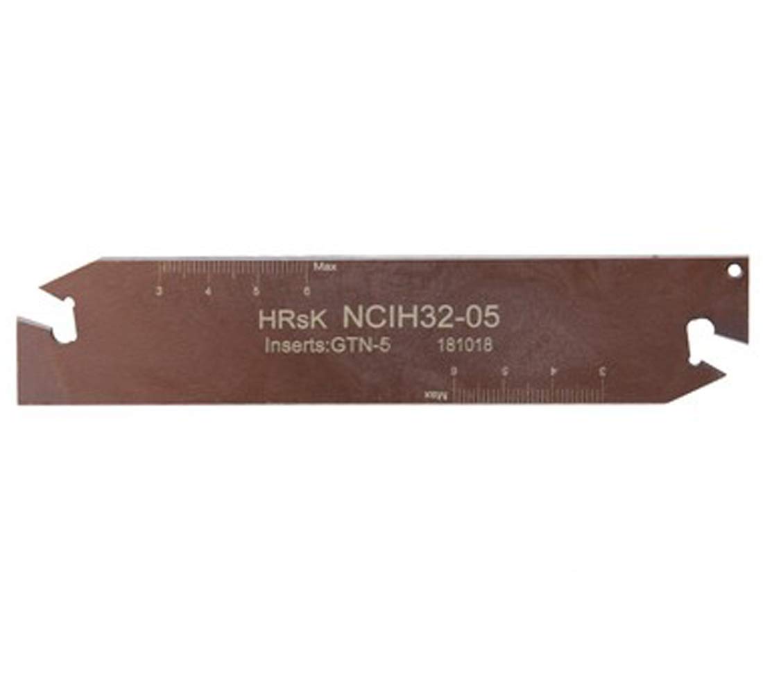 NCIH32-5 Positive Stop Adjustable Blade for Self Lock Cut Off GTN 5 Inserts