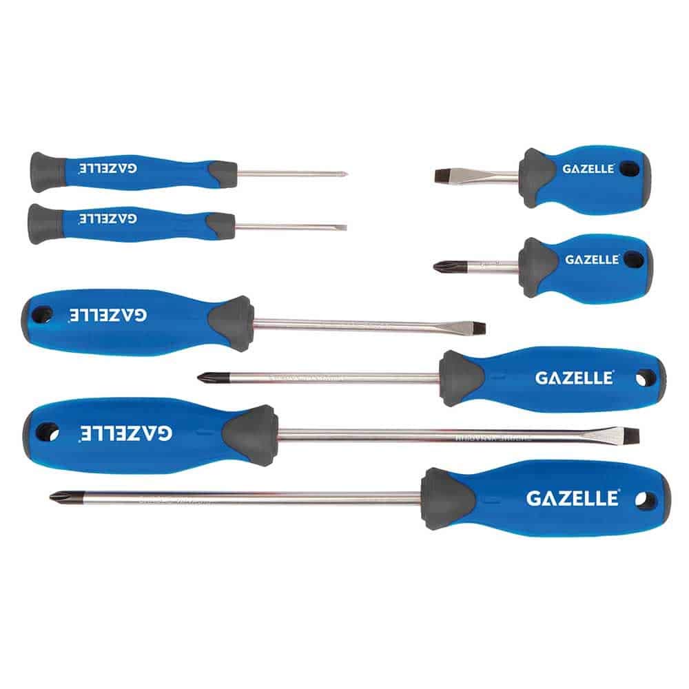 Gazelle 8 PC Screwdriver Set (Metric)