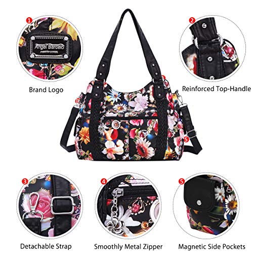 Image of Angel Barcelo Purses for Women Soft PU Leather Shoulder Bag Crossbody Purse and Handbags