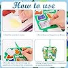 HOWAF 24 Pack Happy Earth Day DIY Craft Ornaments,Make Your Own Earth Day Art Kits for Kids,Environmental Sorting Bin Craft Kit DIY Card Stickers for Save Earth Day Party Supplies Classroom Activity #2