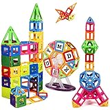 KIDCHEER Upgraded Magnetic Tiles STEM...