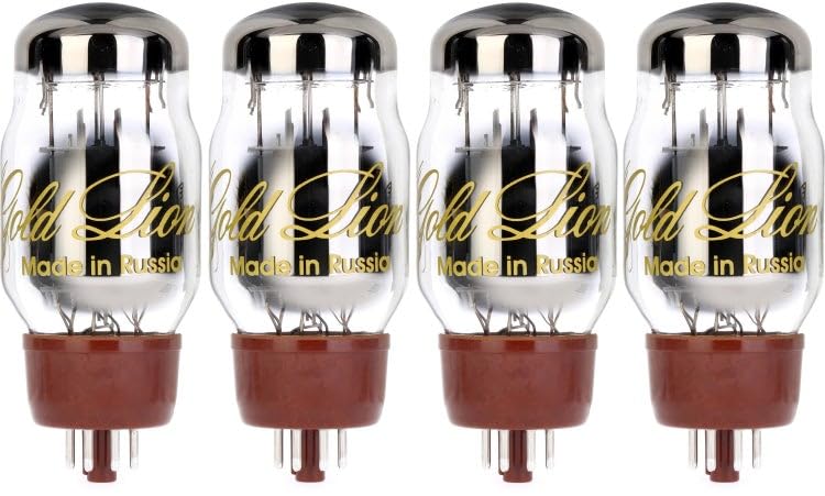 Gold Lion KT66 Power Tubes - Matched Quartet