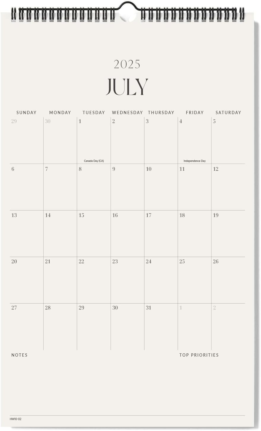 Jotsome Wall Calendar 20252026, Large Academic Monthly