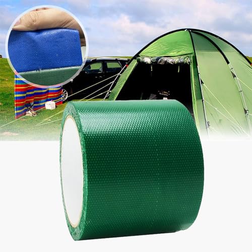 Parches impermeables de lona con cinta de PVC Gralara resistente al agua para camping y toldo 4